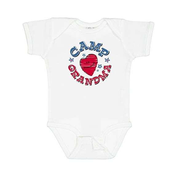 Inktastic Camp Grandma Boys or Girls Baby Bodysuit