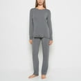 thumbnail image 1 of Modal with Lace Trim Sleep Set in Smoked Pearl, 1 of 8