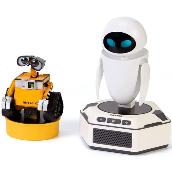 Disney / Pixar Wall-E & Eve Robotic Mini Action Figure Set