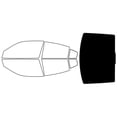 thumbnail image 2 of Rvinyl Car Window Pre Cut Tint Film Kit Rear Windshield 5% Fits Dodge Charger 2015-2023, 2 of 8