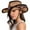 Khaki, variant on Fgnfyis Cowboy Hats for Women Brown Hats Classic Straw Western Hats for Women Music Festival Party Beach Sun Hats Khaki