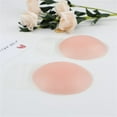 thumbnail image 4 of Invisible Bra Reusable Nipplecovers Flower Round Petal Invisible Silicone Breast Pasties for Backless Strapless Bra Deep V Push Up Self Adhesive Bra Sticky Bra Nude, 4 of 6