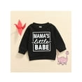 thumbnail image 2 of Nituyy Casual Sweatshirt, Letter Print Long Sleeve Round Neck Pullover, 2 of 7