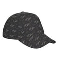 thumbnail image 6 of XMXT Baseball Cap, Handwritten Coffee Design Sun Hats for Men, One Size, 6 of 9