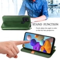 thumbnail image 5 of Galaxy A21S Wallet Case, Dteck Premium PU Leather Flip Folio Wallet Case with Card Slot Magnetic Closure Case for Samsung Galaxy A21s SM-A217 ,Green, 5 of 8