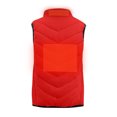 thumbnail image 3 of lnmuld Kids Coats Kids Heated Vest USB Powered Gilet with Warmer Windproof Outdoor Activity Jacket for Children Solid Color Size:9-10 Years, 3 of 5