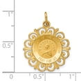thumbnail image 3 of FB Jewels 14K Yellow Gold Our Lady Of The Assumption Medal Pendant, 3 of 4