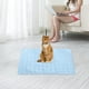 thumbnail image 1 of Tapete para gatos, cama transpirable y fresca para perros pequeños, tapete para mascotas de primavera/verano, antideslizante, plegable y portátil, de tela de algodón duradera, para la sala, 1 of 7