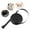 Black shell black ruler, variant on Retractable Tape Measure, 0-60 Inch Dual-Scale, Push-Button Lock for Easy Use, Ideal for Tailoring, Sewing, and Body Measurement Tracking