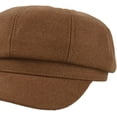 thumbnail image 4 of CoCopeaunts Woolen Women Newsboy Cap Vintage Ladies Beret Solid Color Female Flat Cap Winter Hats for Women Classic Baker Boy Cap, 4 of 8