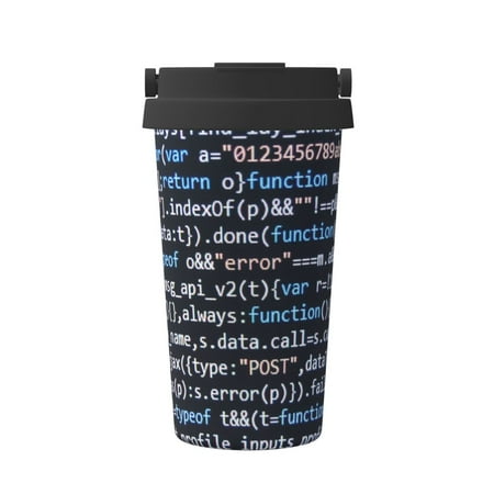 

Goofa Function Source Code for Insulated Travel Coffee Mug Spill Proof Leak Proof 16 OZCoffee Tumbler Reusable Coffee Cups with Lids Thermos for Hot and Cold Drink
