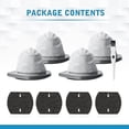 thumbnail image 2 of Replacement Filters For Featherweight Lightweight Stick Model 2033, 20331, 20333 Vacuum Cleaner Hy, 2 of 5