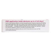 Cushion Grip Thermoplastic Denture Adhesive, 1 oz (Pack of 5) Makes Loose Dentures Fit Better and Stay in Place [Not a Glue Adhesive, Acts Like a Soft Reline]