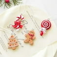 thumbnail image 3 of Christmas Resin Cookie Man Candy Set Pendant Diy Christmas Party Decorations, 3 of 9