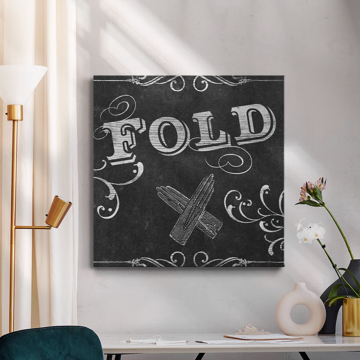 Wexford Home Custom Adagio VI-Premium Gallery Wrapped Canvas, 24" x 24" - Ready to Hang