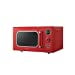 thumbnail image 3 of COMFEE' CM-M093ARD Retro Microwave with 9 Preset Programs, Fast Multi-stage Cooking, Turntable Reset Function Kitchen Timer, Mute Function, ECO Mode, LED digital display, 0.9 cu.ft, 900W, Red, 3 of 10
