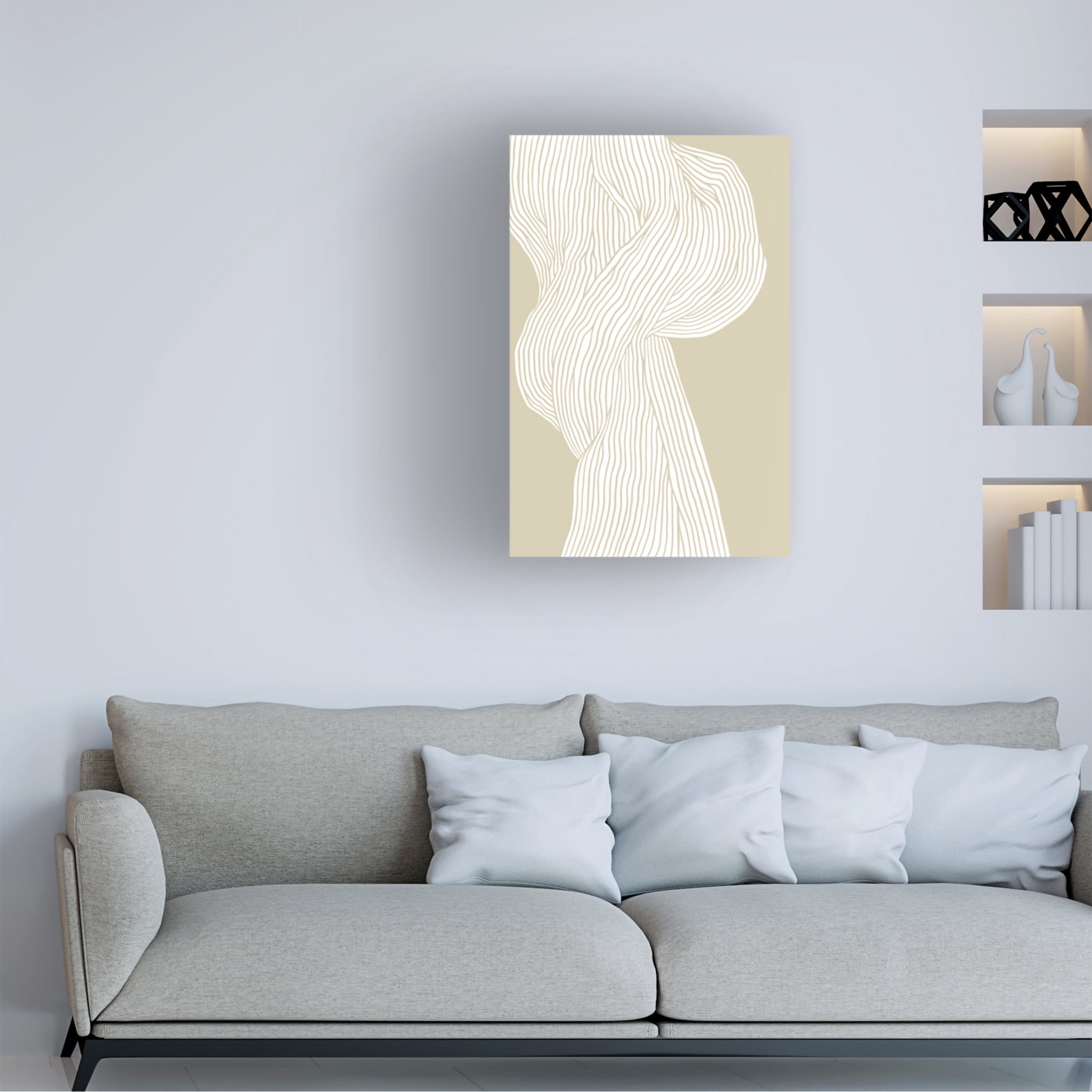 Trademark Fine Art Treechild   Fibers No 6 Canvas Wall Art