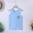 thumbnail image 3 of Débardeur pour Filles, Camisole Sans Manches Respirante Type Nuage, Col Rond pour Tenue Décontractée d'Été, 3 of 4