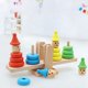 thumbnail image 5 of Viga de equilibrio de payaso de madera juguetes educativos multifuncionales apilables seguros para niños pequeños y preescolares L, 5 of 5