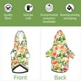 thumbnail image 6 of Haiem Fruits Peach1 for Winter Dog Hoodie Sweatshirts with Pockets Warm Dog Clothes for Small Dogs Chihuahua-XX-Large, 6 of 7