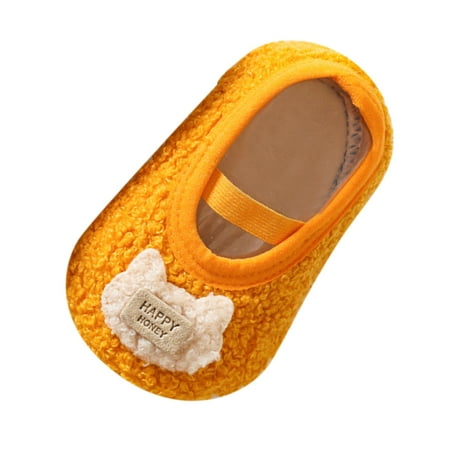 

NIUREDLTD Boys Girls Cute Warm Toddler Shoes Indoor Floor Socks Non Slip Toddler Shoes Breathable Toddler Shoes Size XXL
