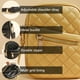 thumbnail image 3 of Bolso bandolera para mujer, bolso de hombro de piel para teléfono móvil, pequeño bolso cruzado con correa ajustable para el hombro, bolso para móvil, cartera para teléfono móvil, monedero, 3 of 5
