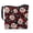 Christmas Santa Head Print, variant on Christmas Hobo Satchel Purse Featuring Snowman Pattern, Roomy Lightweight PU Crossbody Bag for Women for Work and Travel