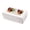 White, variant on 20 Pack 6x3x2 Inch White Bakery Cookie Boxes with Window,Clear Lid Pastry Favor Boxes for Cookies, Cupcakes, Donuts, Treats & Gifts