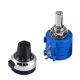 thumbnail image 3 of Potenciómetro de precisión de 10 k ohm 3590s-2-103l Con perilla de 10 Vueltas, Tamaiño Pequeño, Alta Sensibilidad, Fácil de Instalar y Desmontar Para Máquinas de Solda,, 3 of 7