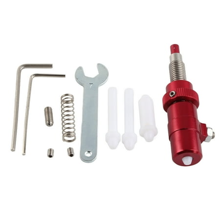 Recurve Bow Stabilizer Side Cushion Plunger Aluminium Alloy Plastic Outdoor Archery ToolsRed