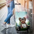 thumbnail image 3 of Happy Mother's Day Best Yorkshire Terrier Mom Ever Travel Luggage Cover Yorkie Dog Lover Gifts Suitcase Dust Protective Decor - 03002, 3 of 5