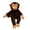 D, variant on Emdiqzs Plush Home Decor Monkey Figurine Living Room Accent for Home Styling - Brown, Orange
