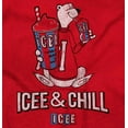 thumbnail image 2 of Icee And Chill Vintage Polar Bear Unisex Plus Size Hoodie Brisco Brands 4X, 2 of 5