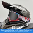 thumbnail image 2 of Motorcycle Goggles for Dirt Bike, Motocross, ATV, Racing, and Ski - Windproof and Dustproof, 2 of 8