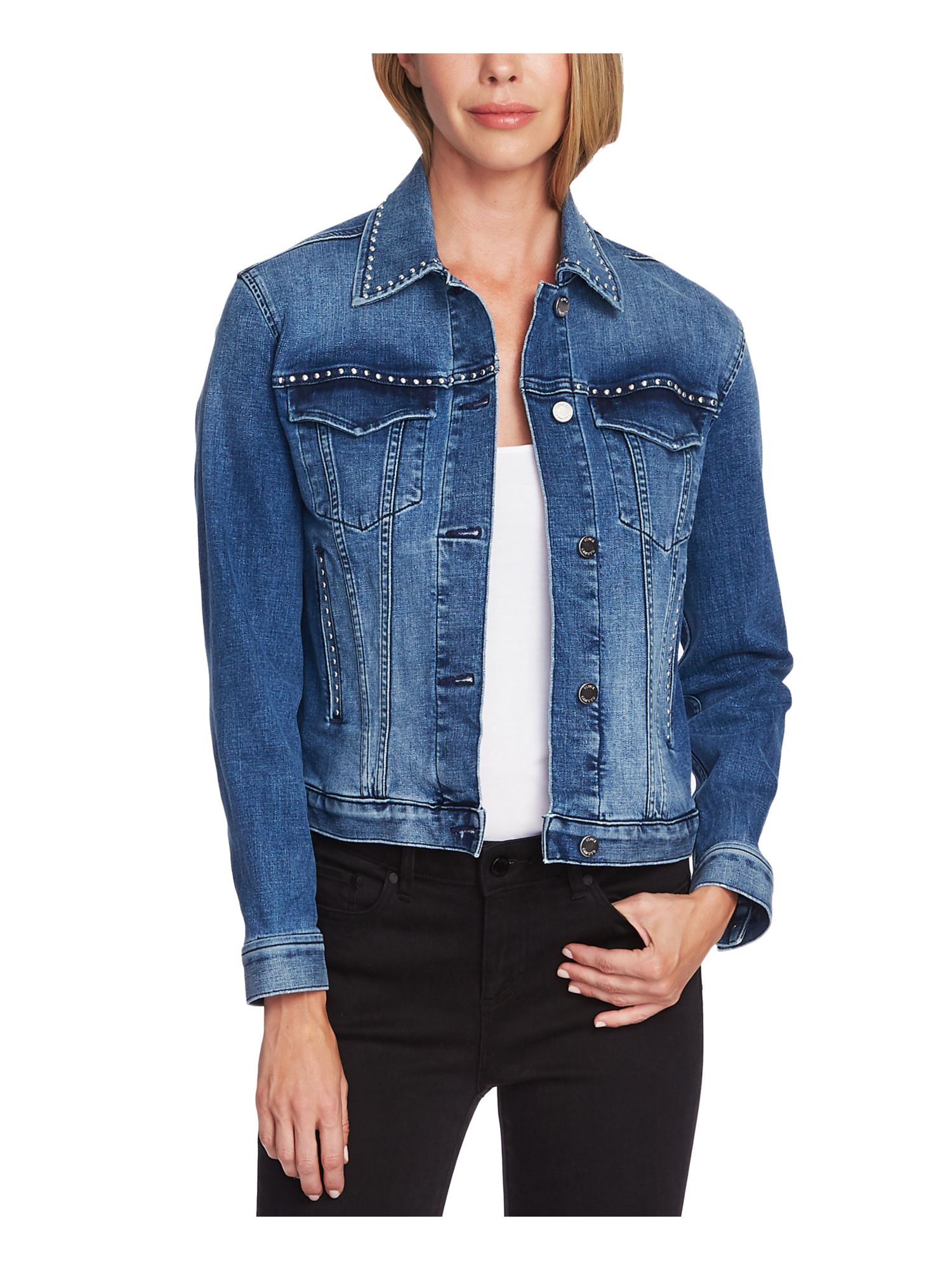 Vince Camuto Womens Jean Jackets in 