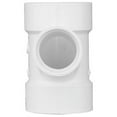thumbnail image 2 of Charlotte Pipe PVC Sanitary Tee - 3 In. Hub x 3 In. D Hub, Schedule 40, Smooth Finish, 2 of 5