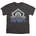 thumbnail image 2 of NASA Forward Retro Shuttle Kids T Shirt for Youth Boys and Girls, Charcoal, X-Small, 2 of 5
