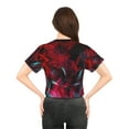 thumbnail image 4 of Abstract Colorful Fire Power Amazing Best Unisex AOP Crop Tee, 4 of 4
