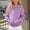 Purple, variant on Teyfeniy Kids Unisex Hoodies for Boys and Girls Zip up Hooded Jackets Fall Winter Long Sleeve Casual Sweatshirts Solid Color Comfy Outwear