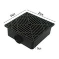 Low Profile Drain Kit for Catch Basin, 9.05×9.05in Underground Water