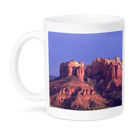 3dRose, Arizona, Sedona. Cathedral Rock at sunset - US03 CSL0004 - Charles Sleicher, 11oz Mug