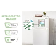 Kitchen Measurement Conversion Chart Refrigerator Magnets