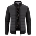 thumbnail image 2 of Men's Warm Zipper Knit Sweater Coat Autumn Winter Casual Cardigan Jacket Soft Comfortable Stylish Outerwear, 2 of 2