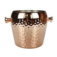 thumbnail image 2 of DOLITY Acier Inoxydable Seau à Glace Martelé Simple Paroi Refroidisseur Barware 1L, 2 of 9