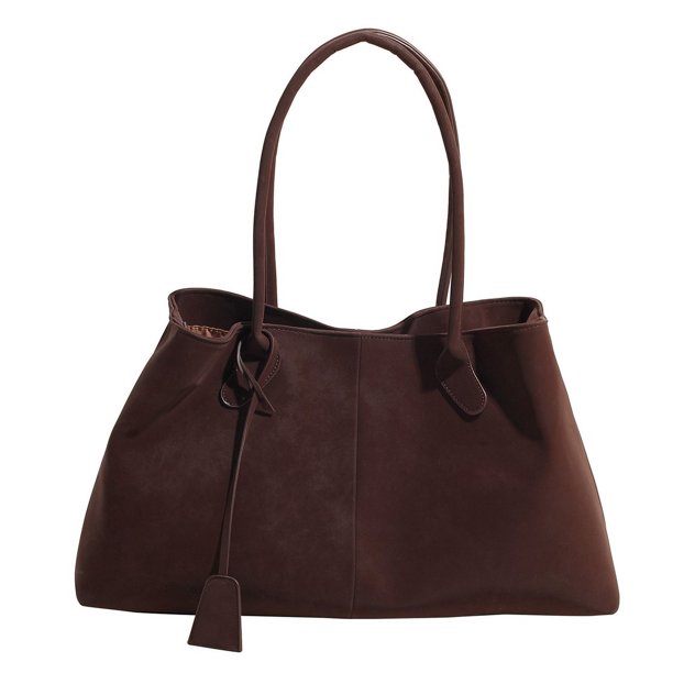 Satchel Bag Homo HOLBO Faux Suede Luxury For Women Compras Viajes