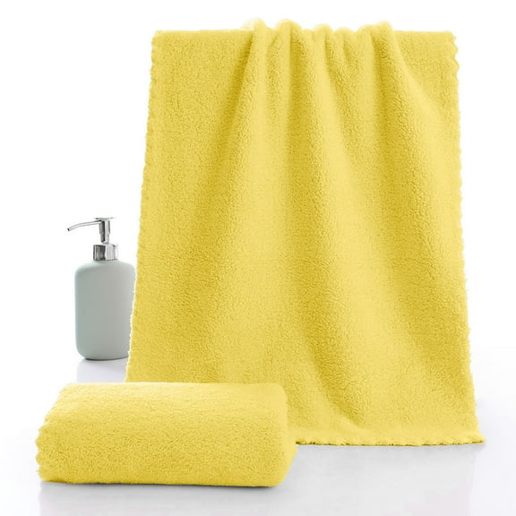 yulier Solid Hand Towel Face Towel Ultra Soft Coral Velvet Towel Highly Absorbent Quick Dry Towel for Bathroom Restroom Shower Kitchen, 12" x 24"