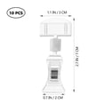 thumbnail image 4 of KAKOWELY 10pcs Merchandise Sign Clip Acrylic Price Tag Clips Price Display Holders Tag Clips,2.76"X1.18"X0.79", 4 of 4