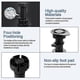thumbnail image 2 of 20pcs Furniture Feet Adjustable Cupboard Foot Leg Unit Cabinet Legs With Board Clips For Kitchen Ba, 2 of 5