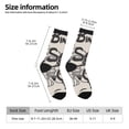 thumbnail image 4 of Lsque The Binding of Isaac Printed Men's Crew Socks, Soft Durable Breathable Moisture-Wicking with Odor Control Cotton socks, 4 of 7