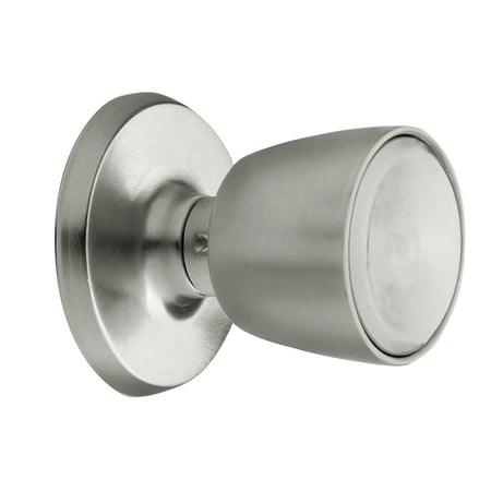 Weiser Lock GAC12B Satin Chrome Beverly Single Dummy Door Knob From The Elements Series